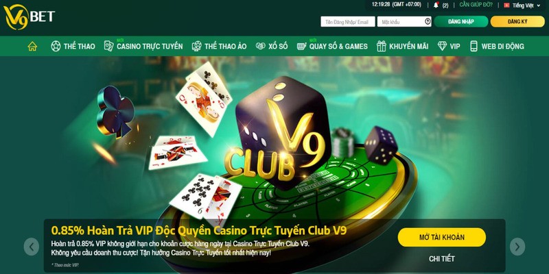 Các vấn đề cần quan tâm về tải V9BET app nhận 199K