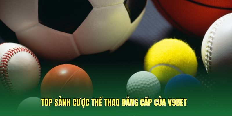 Top sảnh cược thể thao đẳng cấp của V9BET